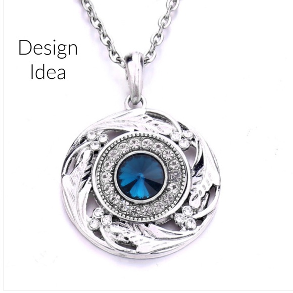 Snap Charm Stretch Ring for Standard Snaps 20mm Set of 3 - Picture 4 of 5